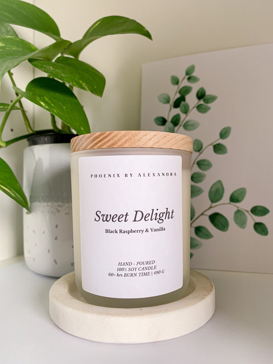 Sweet Delight: Black Raspberry and Vanilla