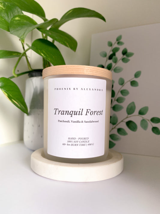 Tranquil Forest: Patchouli, Vanilla and Sandalwood